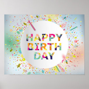 Happy Birthday Poster
