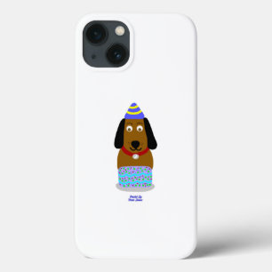 Happy Birthday Pup Apple iPhone 13 Case