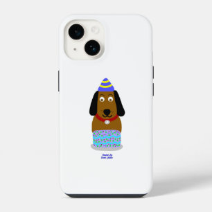Happy Birthday Pup Apple iPhone 14 Case