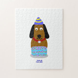 Happy Birthday Pup Puzzle (27.94 cm x 35.56 cm)