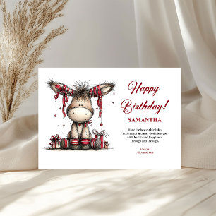 Happy Birthday Quirky Animals Personalised kids