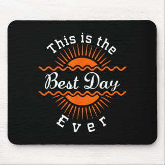 Happy Birthday Quote Sun Lover Mouse Pad