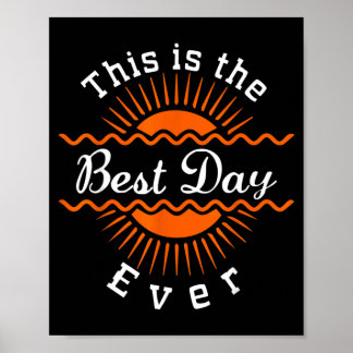 Happy Birthday Quote Sun Lover Poster