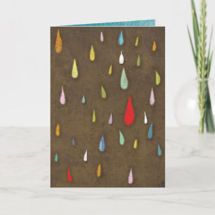 Happy Birthday Rain Card