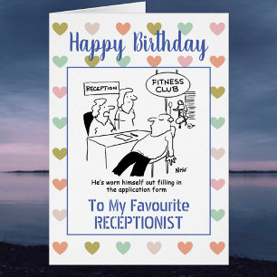 Happy Birthday Receptionist