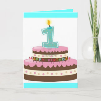 Happy Birthday Recycled  Greeting Card