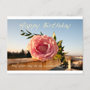 Happy Birthday Rose  Postcard