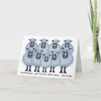 Happy birthday sheep singing