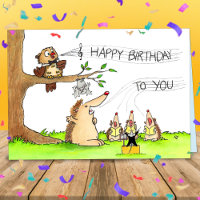 Happy Birthday Singers greeting 