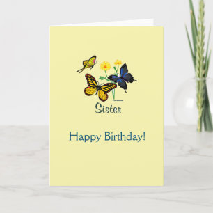 Happy Birthday Sister - BTFL Card