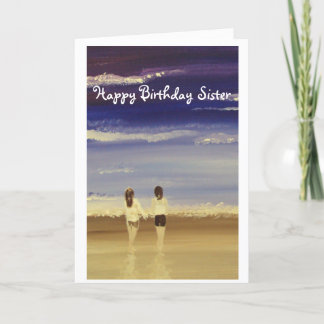 Happy Birthday Sister Card