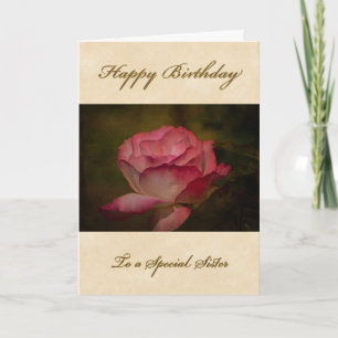 Happy Birthday Sister Greeting Card