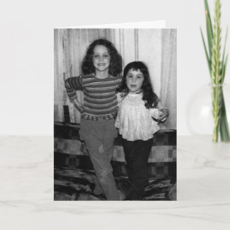 Happy Birthday - Sister Holiday Card