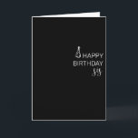 Happy Birthday Sister minimalistic Simple  Card<br><div class="desc">This design may be personalised by choosing the Edit Design option. You may also transfer onto other items. Contact me at colorflowcreations@gmail.com or use the chat option at the top of the page if you wish to have this design on another product or need assistance. See more of my designs...</div>