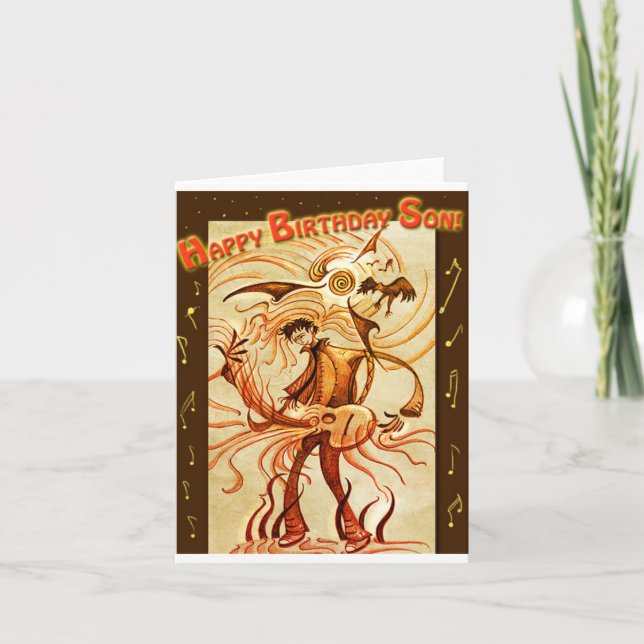 Happy Birthday Son! Card (Front)