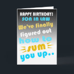 Happy birthday son in law card<br><div class="desc">birthday greeting cards,  son in law greeting card,  greeting cards from mother/law to son/law,  birthday wishes for son in law,  funny son in law,  son in law birthday wishes</div>