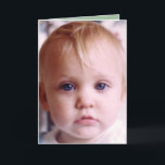 Happy Birthday special granddaughter coral Card<br><div class="desc">Replace the photo on the front.
Add your message inside.
Happy Birthday special Granddaughter.
Inside designed in coral and green.</div>