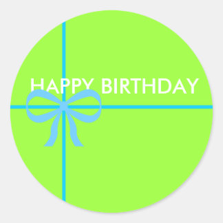 HAPPY BIRTHDAY STICKERS