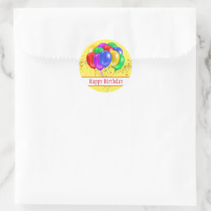 Happy Birthday Stickers