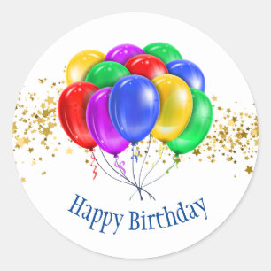 Happy Birthday Stickers