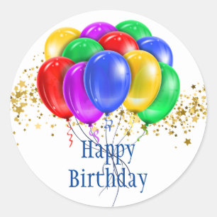 Happy Birthday Stickers