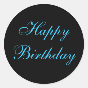 Happy Birthday Stickers