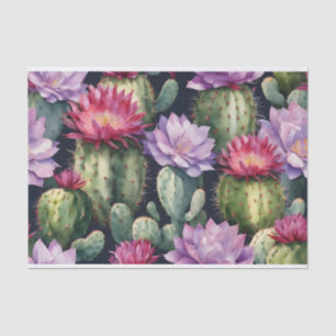 Happy Birthday Succulent Plants, Cactus Flowers  Tissue Paper