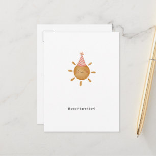 Happy Birthday Sunshine Card