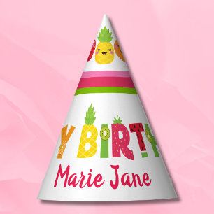 Happy Birthday sweet fruit Party Hat