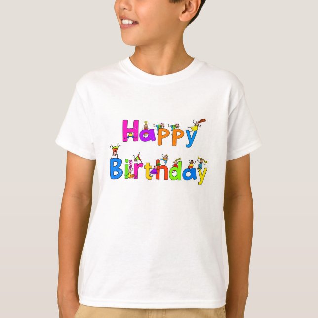 Happy Birthday T-Shirt (Front)