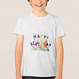 happy birthday t-shirt Tri-Blend shirt