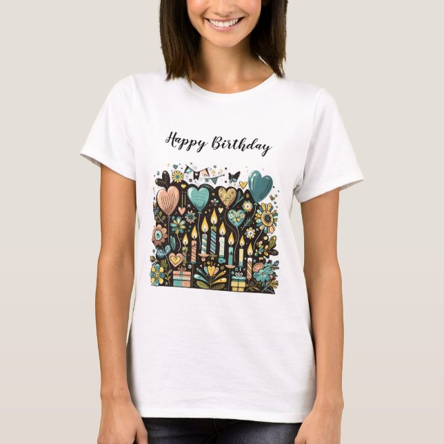 Happy Birthday T-Shirts (Front)