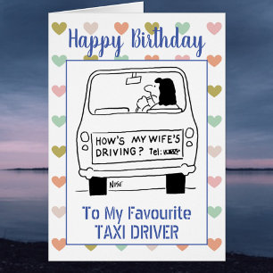 Happy Birthday Taxi Driver