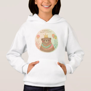 Happy Birthday Teddy Bear Illustration