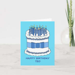 Happy Birthday Teo Card