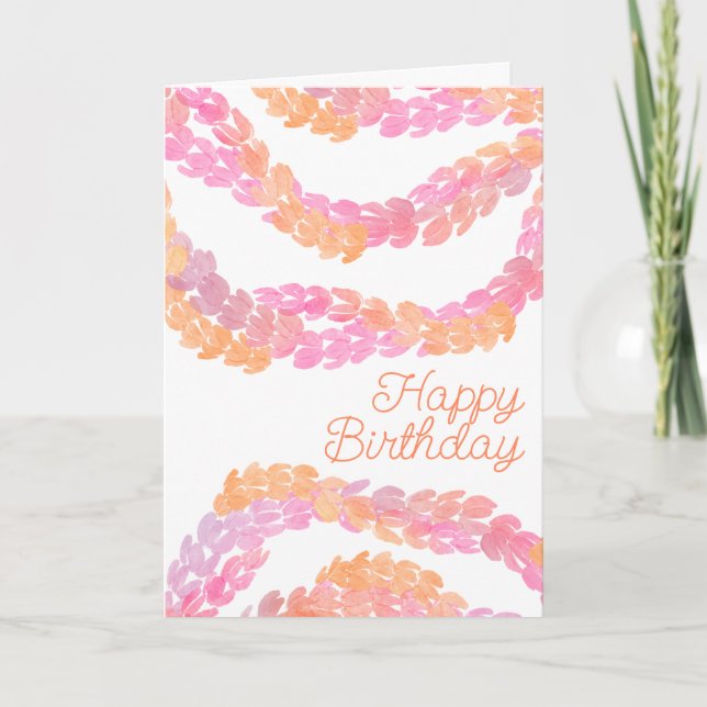 Happy Birthday Thank You Card (Front)
