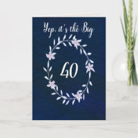 Happy Birthday the Big 40