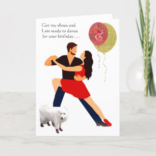 Happy Birthday - the Red Shoes Card