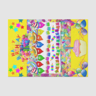 Happy Birthday Tissue Paper