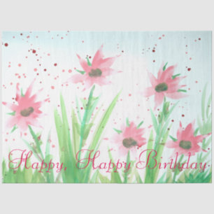 Happy Birthday Tissue Paper