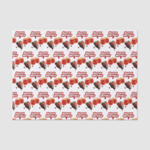 Happy Birthday Tissue Paper Strawberry