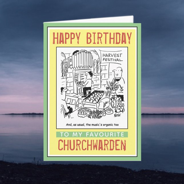 Happy Birthday to a Churchwarden or Church Worker Card (Creator Uploaded)