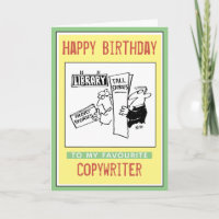 Happy Birthday to a Copywriter