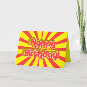 Happy Birthday to a Groovy Guy! Card