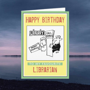 Happy Birthday to a Librarian Card