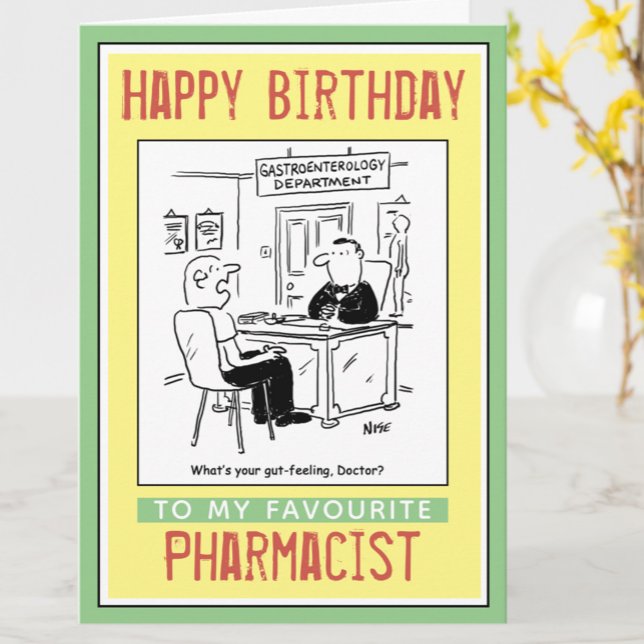 Happy Birthday to a Pharmacist Card (Creator Uploaded)