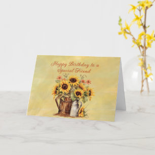 Happy Birthday To A Special Friend Card