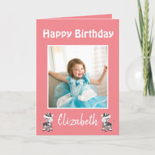 Happy birthday to an amazing daughter photo holiday card