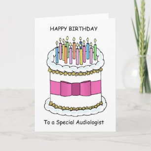 Happy Birthday to Audiologist Card