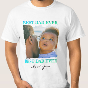 Happy Birthday to dad, multiple photo collage T-Shirt